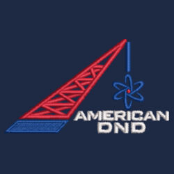 ADND - Ladies Pinpoint Mesh 1/2 Zip Design