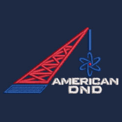 ADND - Ladies Pinpoint Mesh 1/2 Zip Design