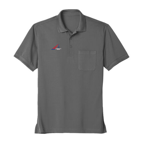 ADND - ® Industrial Snag Proof Pique Pocket Polo Thumbnail