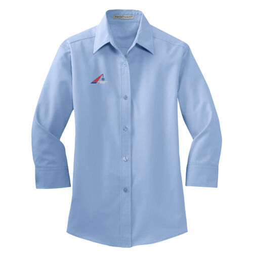 ADND - Ladies 3/4 Sleeve Easy Care Shirt Thumbnail