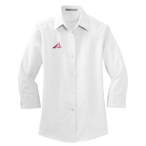 ADND - Ladies 3/4 Sleeve Easy Care Shirt Thumbnail