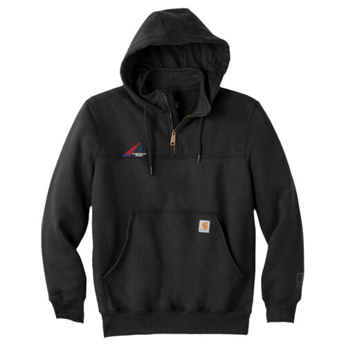 ADND 1 Logos - Carhartt ® Rain Defender ® Paxton Heavyweight Hooded Zip Mock Sweatshirt Thumbnail