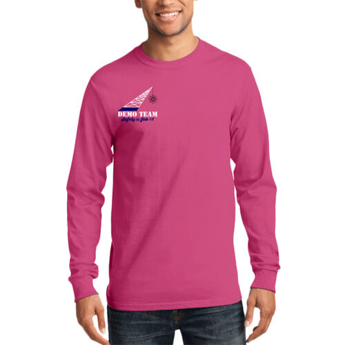 ADND 2 Logo & Flag Sleeve - Long Sleeve Essential Tee Thumbnail