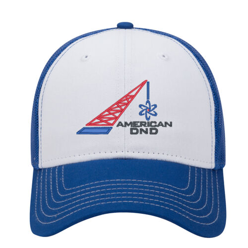 ADND - OTTO CAP 6 Panel Low Profile Mesh Back Trucker Hat Thumbnail