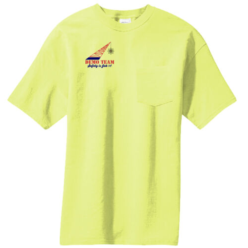 ADND 2 Logos and Flag Sleeve - Core Blend Pocket Tee Thumbnail