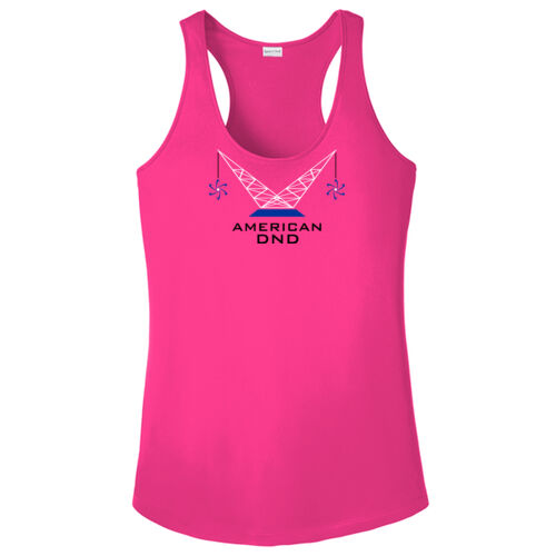 ADND Dueling Cranes - Ladies PosiCharge ® Competitor  Racerback Tank Thumbnail